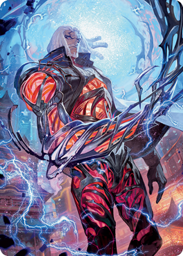 Tezzeret, Betrayer of Flesh Art Card [Kamigawa: Neon Dynasty Art Series] | Odin's Place