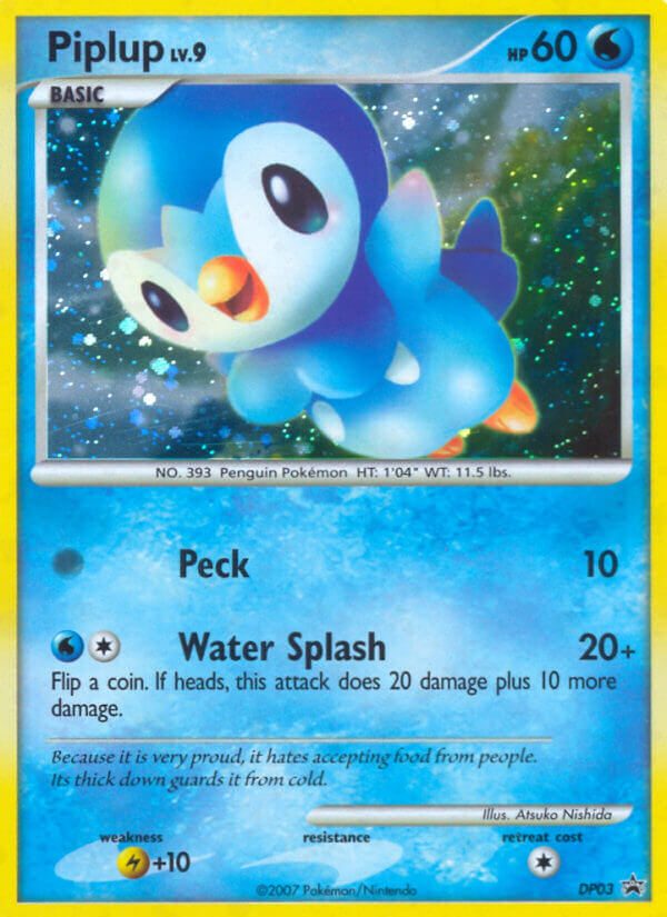 Piplup (DP03) [Diamond & Pearl: Black Star Promos] | Odin's Place