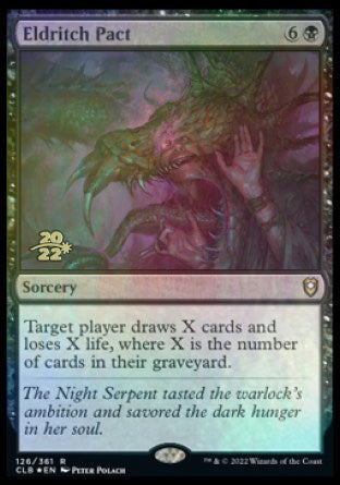 Eldritch Pact [Commander Legends: Battle for Baldur's Gate Prerelease Promos] | Odin's Place