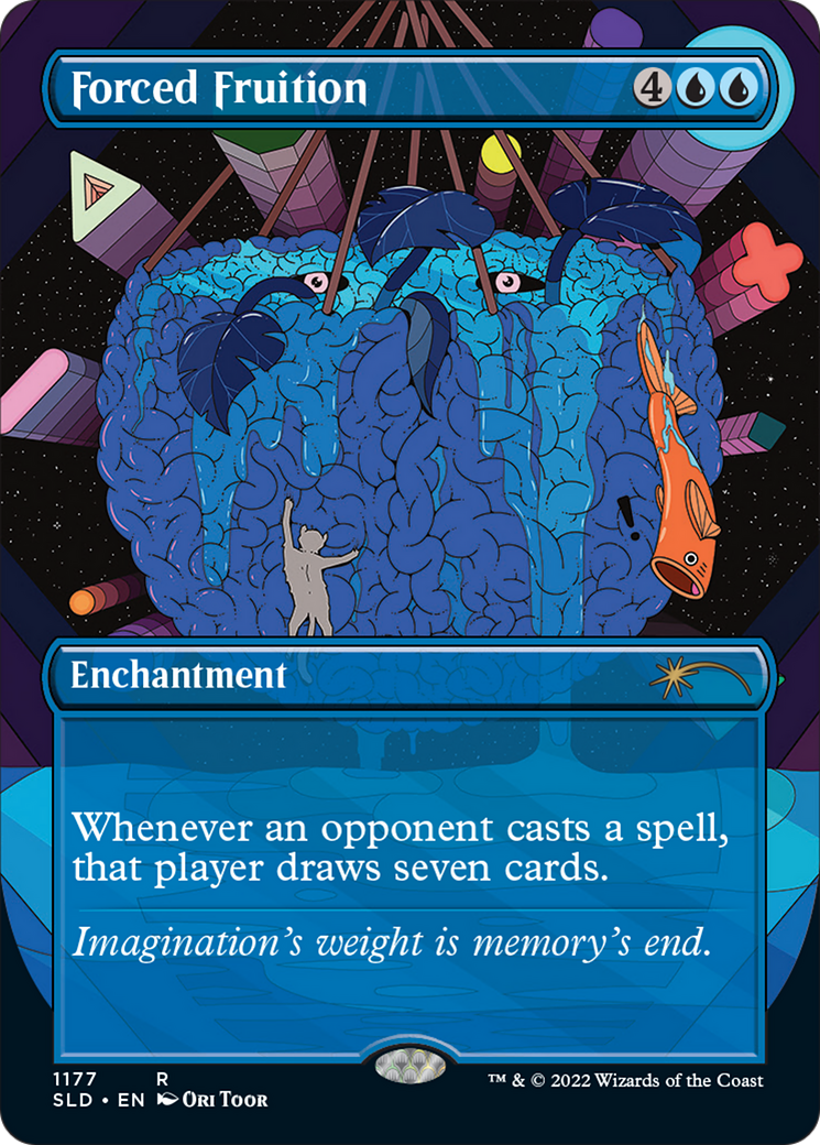 Forced Fruition (Borderless) [Secret Lair Drop Series] | Odin's Place