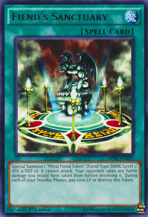 Fiend's Sanctuary [DPRP-EN015] Rare | Odin's Place