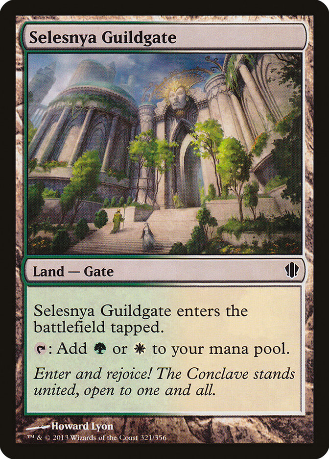 Selesnya Guildgate (321) [Commander 2013] | Odin's Place