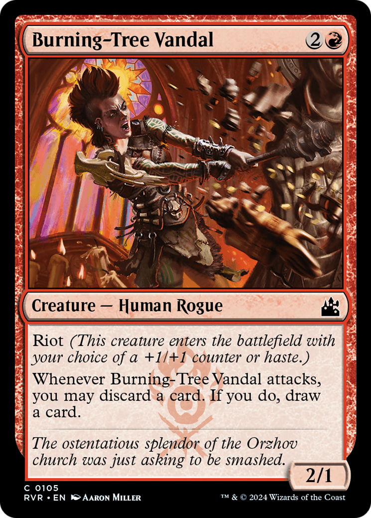 Burning-Tree Vandal [Ravnica Remastered] | Odin's Place