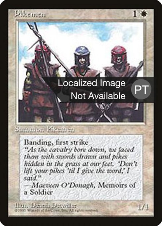Pikemen [Fourth Edition (Foreign Black Border)] | Odin's Place