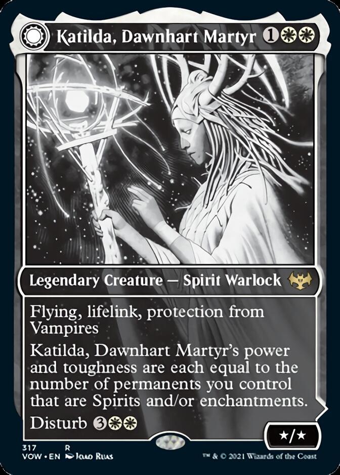 Katilda, Dawnhart Martyr // Katilda's Rising Dawn (Showcase Eternal Night) [Innistrad: Crimson Vow] | Odin's Place