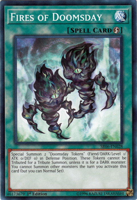Fires of Doomsday [SR06-EN028] Common | Odin's Place