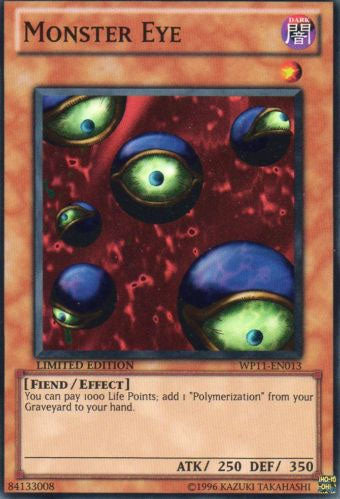 Monster Eye [WP11-EN013] Super Rare | Odin's Place