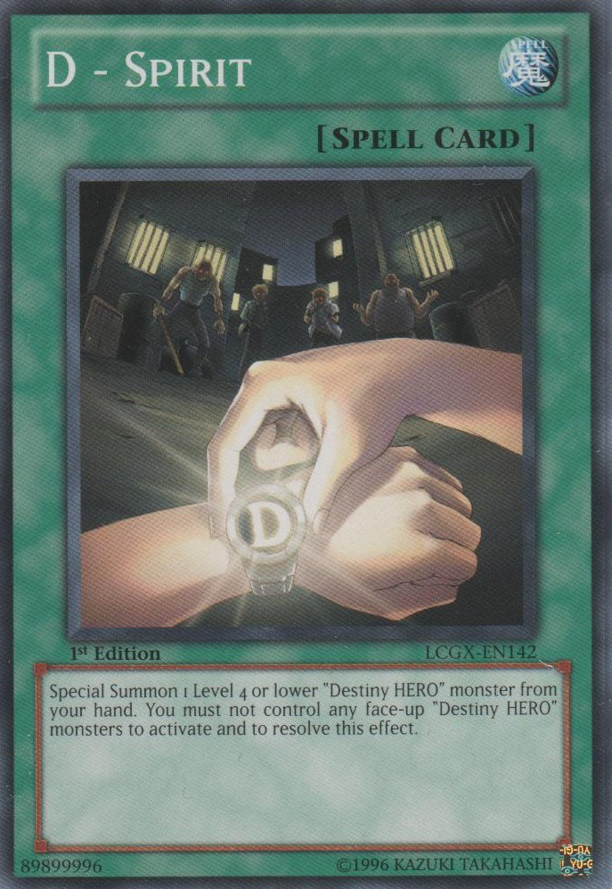 D - Spirit [LCGX-EN142] Common | Odin's Place