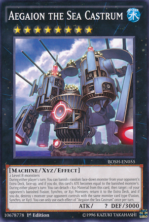 Aegaion the Sea Castrum [BOSH-EN055] Common | Odin's Place