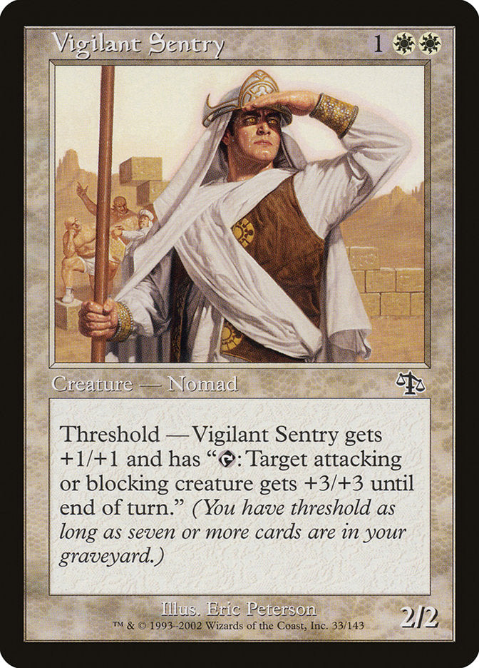 Vigilant Sentry (33) [Judgment] | Odin's Place