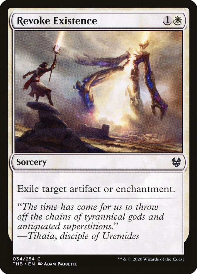 Revoke Existence [Theros Beyond Death] | Odin's Place