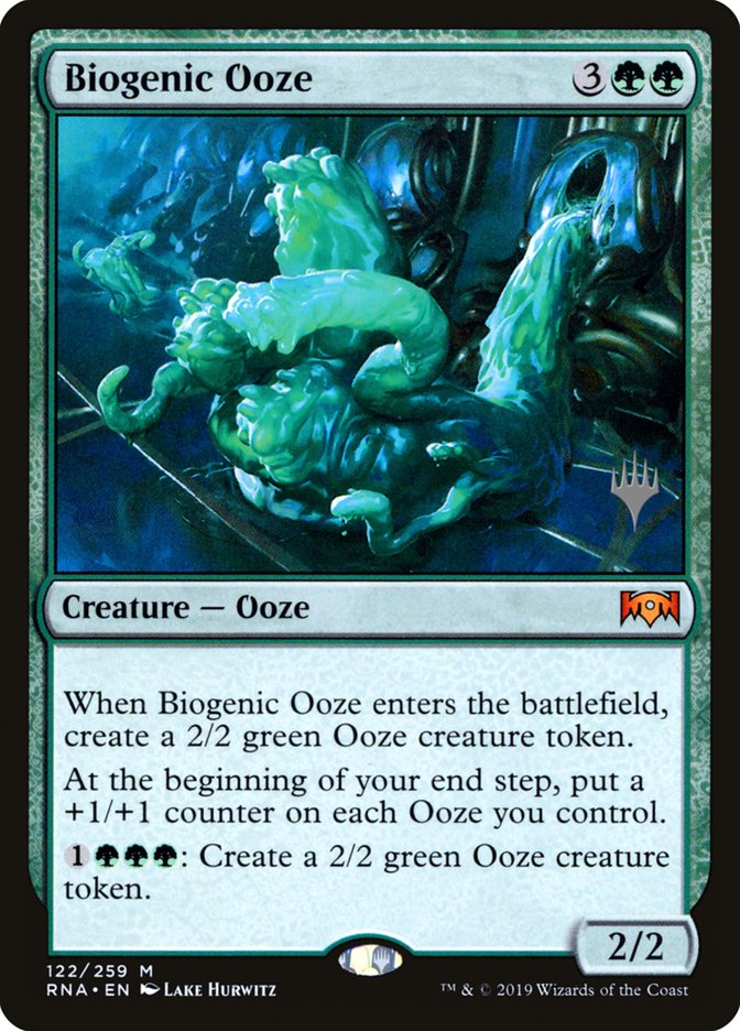 Biogenic Ooze (Promo Pack) [Ravnica Allegiance Promos] | Odin's Place