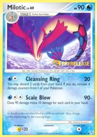 Milotic (70/147) (Prerelease Promo) [Nintendo: Black Star Promos] | Odin's Place