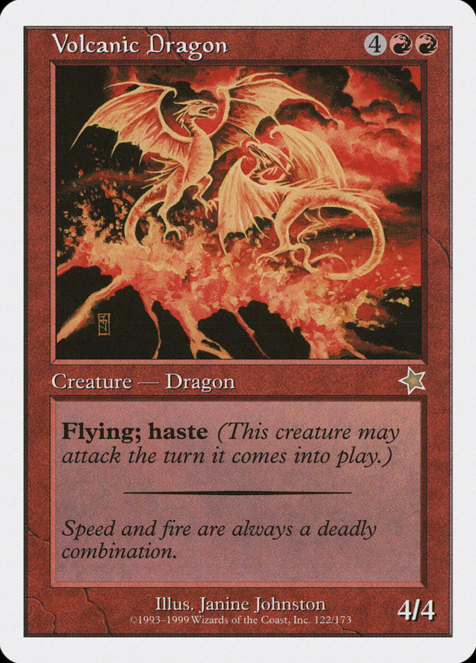 Volcanic Dragon (122) [Starter 1999] | Odin's Place