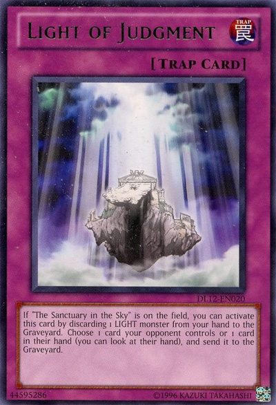 Light of Judgment (Green) [DL12-EN020] Rare | Odin's Place