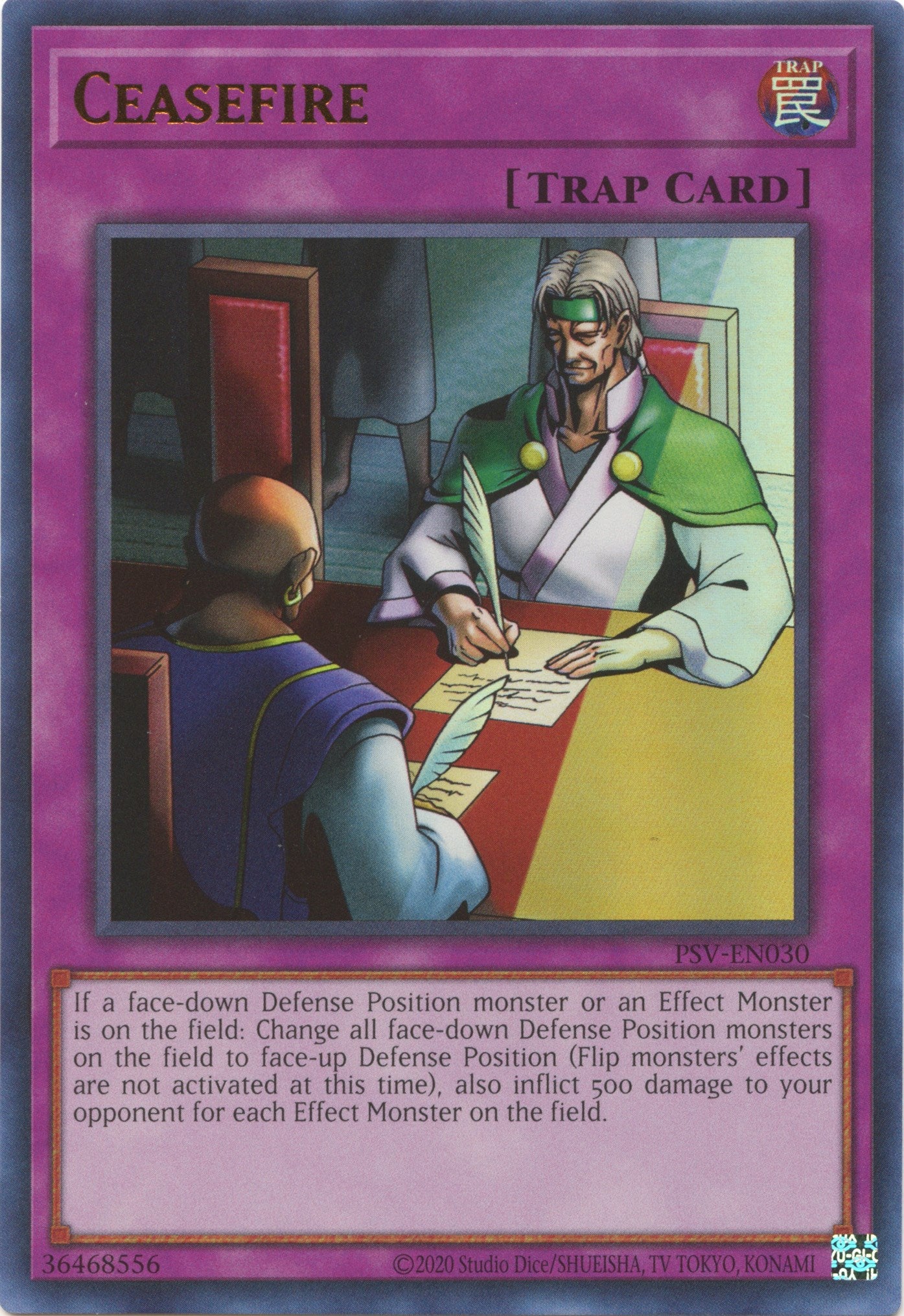 Ceasefire (25th Anniversary) [PSV-EN030] Ultra Rare | Odin's Place