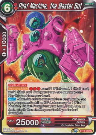Pilaf Machine, the Master Bot (BT10-025) [Rise of the Unison Warrior 2nd Edition] | Odin's Place