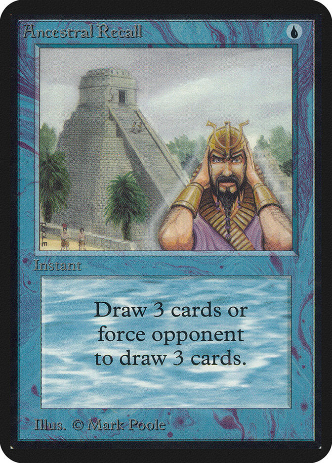 Ancestral Recall (47) [Alpha Edition] | Odin's Place
