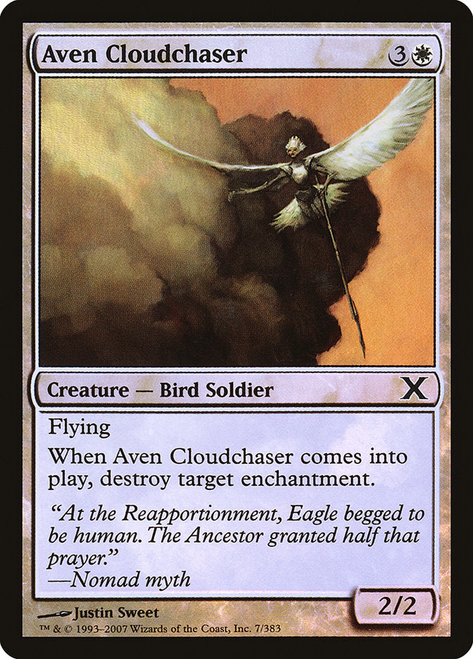 Aven Cloudchaser (Premium Foil) [Tenth Edition] | Odin's Place