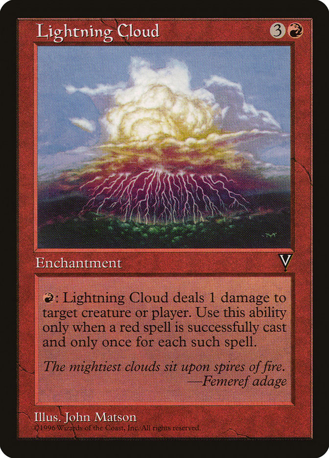 Lightning Cloud (87) [Visions] | Odin's Place