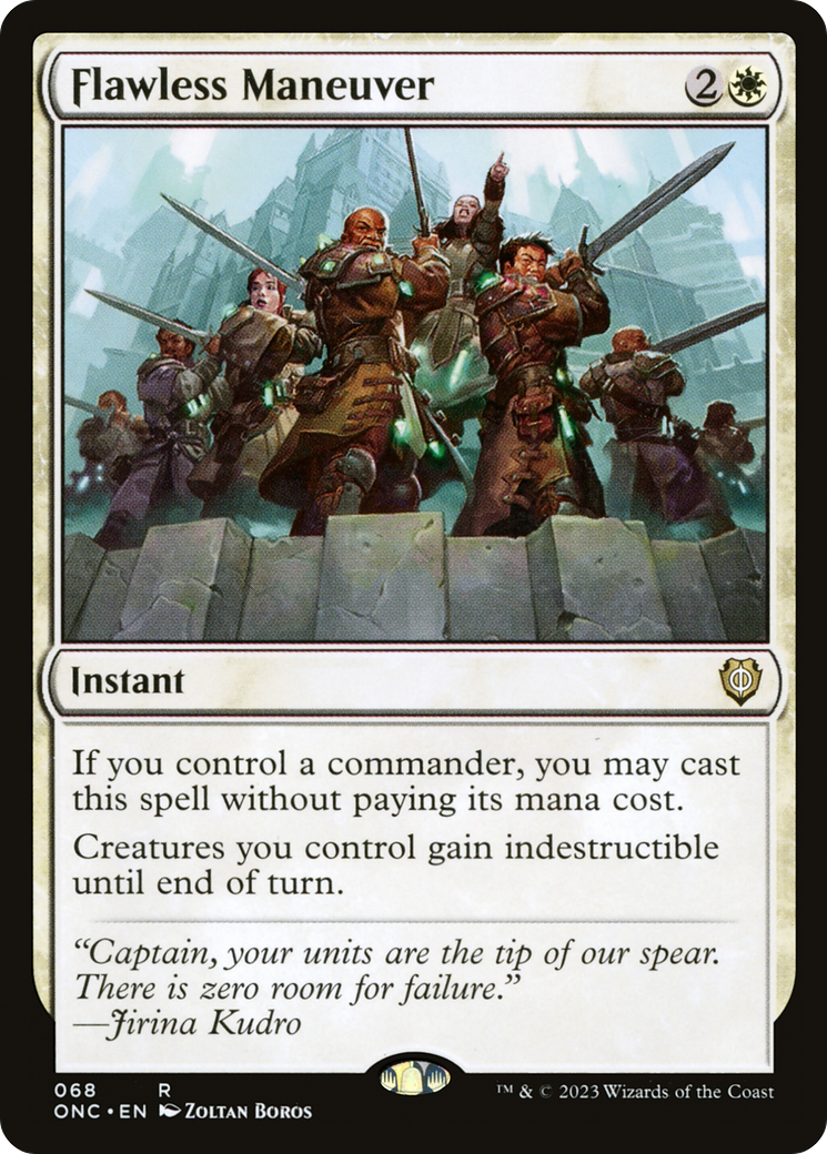 Flawless Maneuver [Phyrexia: All Will Be One Commander] | Odin's Place