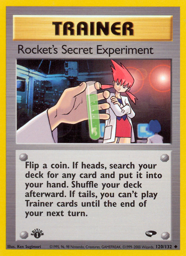 Rocket's Secret Experiment (120/132) [Gym Challenge 1st Edition] | Odin's Place