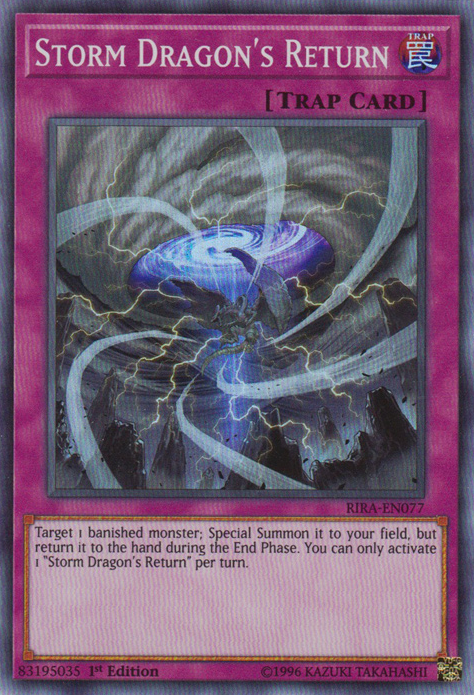 Storm Dragon's Return [RIRA-EN077] Super Rare | Odin's Place
