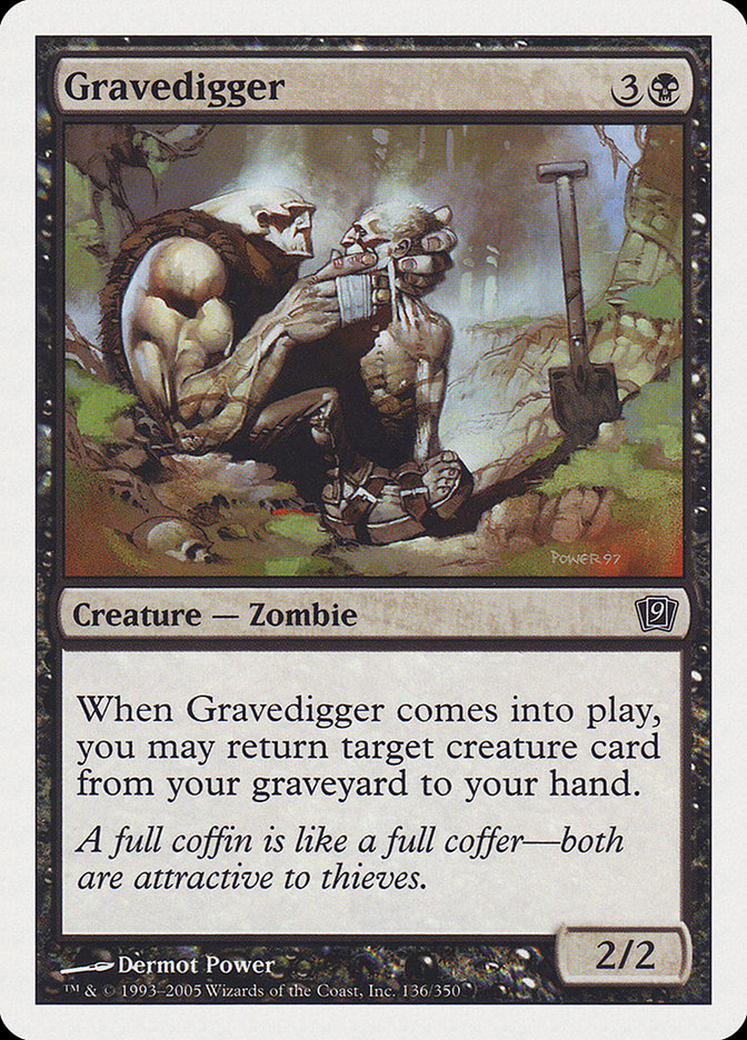 Gravedigger (136) [Ninth Edition] | Odin's Place