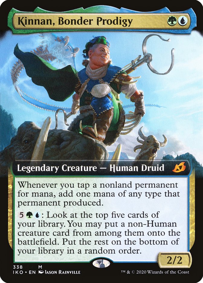 Kinnan, Bonder Prodigy (Extended Art) [Ikoria: Lair of Behemoths] | Odin's Place