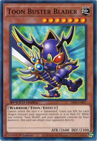 Toon Buster Blader [SS04-ENB07] Common | Odin's Place