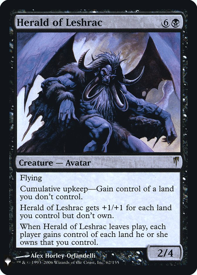 Herald of Leshrac [Mystery Booster] | Odin's Place