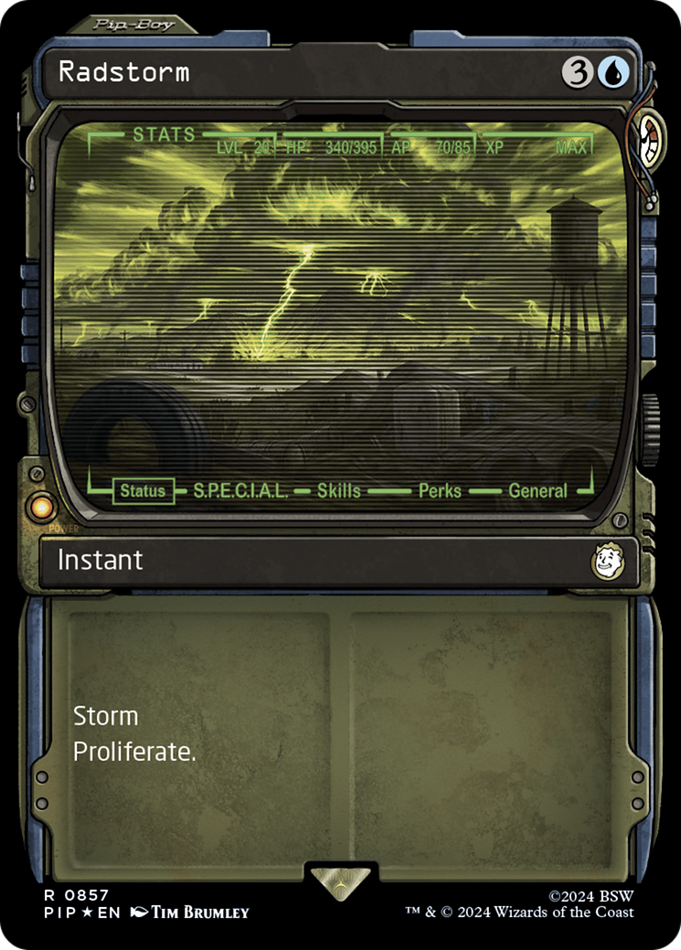 Radstorm (Showcase) (Surge Foil) [Fallout] | Odin's Place