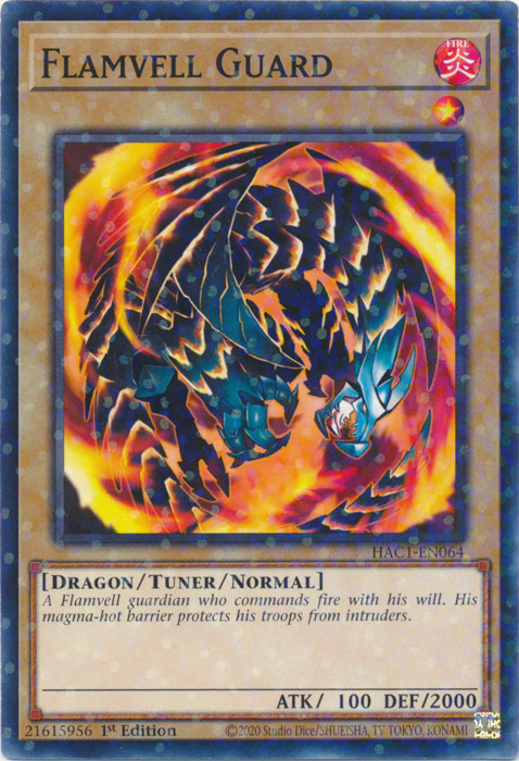 Flamvell Guard (Duel Terminal) [HAC1-EN064] Common | Odin's Place
