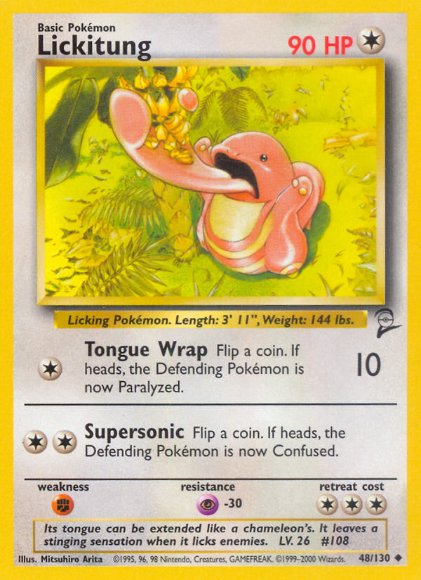 Lickitung (48/130) [Base Set 2] | Odin's Place