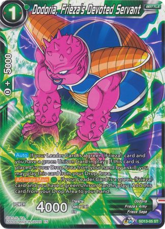 Dodoria, Frieza's Devoted Servant (Starter Deck - Clan Collusion) (SD13-05) [Rise of the Unison Warrior] | Odin's Place