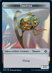 Thopter // Treasure (20) Double-Sided Token [Modern Horizons 2 Tokens] | Odin's Place