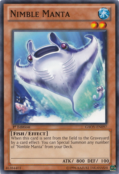 Nimble Manta [GAOV-EN097] Common | Odin's Place