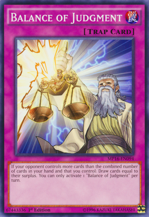Balance of Judgment [MP16-EN094] Common | Odin's Place