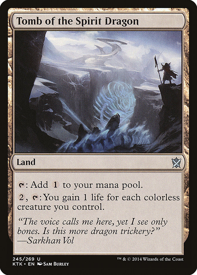 Tomb of the Spirit Dragon (245) [Khans of Tarkir] | Odin's Place