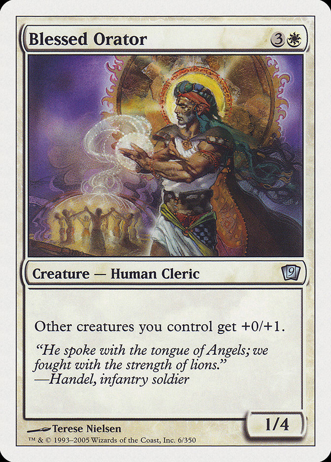 Blessed Orator (6) [Ninth Edition] | Odin's Place