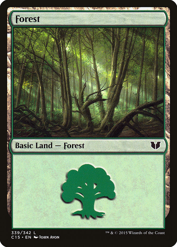 Forest (339) [Commander 2015] | Odin's Place