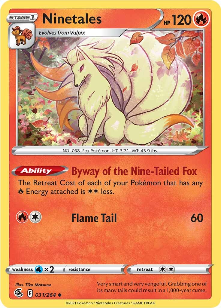 Ninetales (031/264) [Sword & Shield: Fusion Strike] | Odin's Place