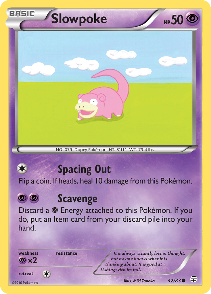 Slowpoke (32/83) [XY: Generations] | Odin's Place