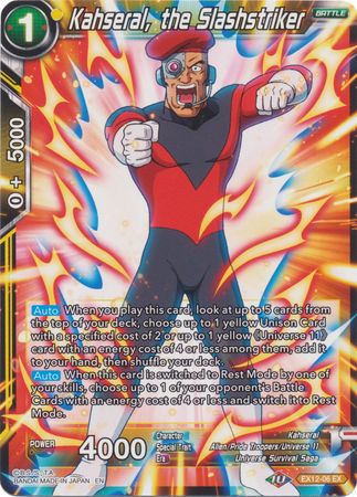 Kahseral, the Slashstriker (EX12-06) [Universe 11 Unison] | Odin's Place