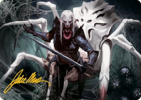Drider Art Card (Gold-Stamped Signature) [Dungeons & Dragons: Adventures in the Forgotten Realms Art Series] | Odin's Place