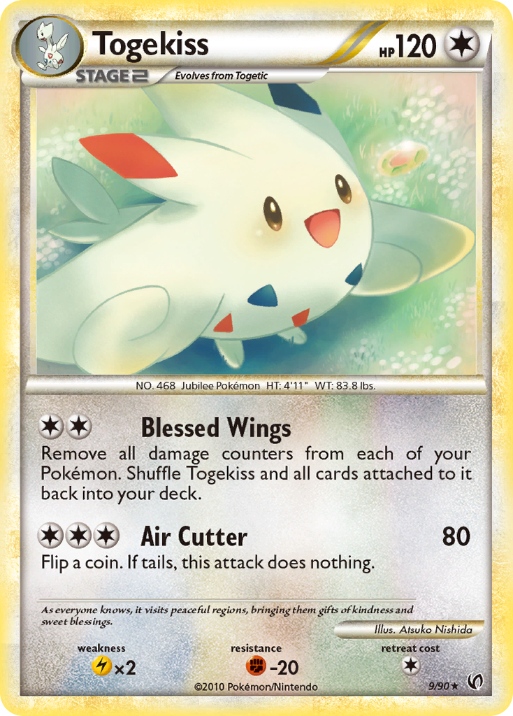 Togekiss (9/90) [HeartGold & SoulSilver: Undaunted] | Odin's Place