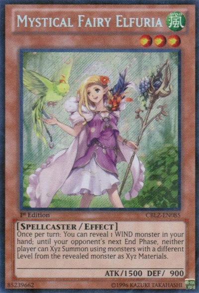 Mystical Fairy Elfuria [CBLZ-EN085] Secret Rare | Odin's Place