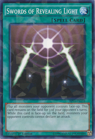 Swords of Revealing Light [BP03-EN133] Shatterfoil Rare | Odin's Place