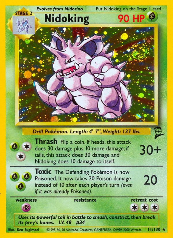 Nidoking (11/130) [Base Set 2] | Odin's Place