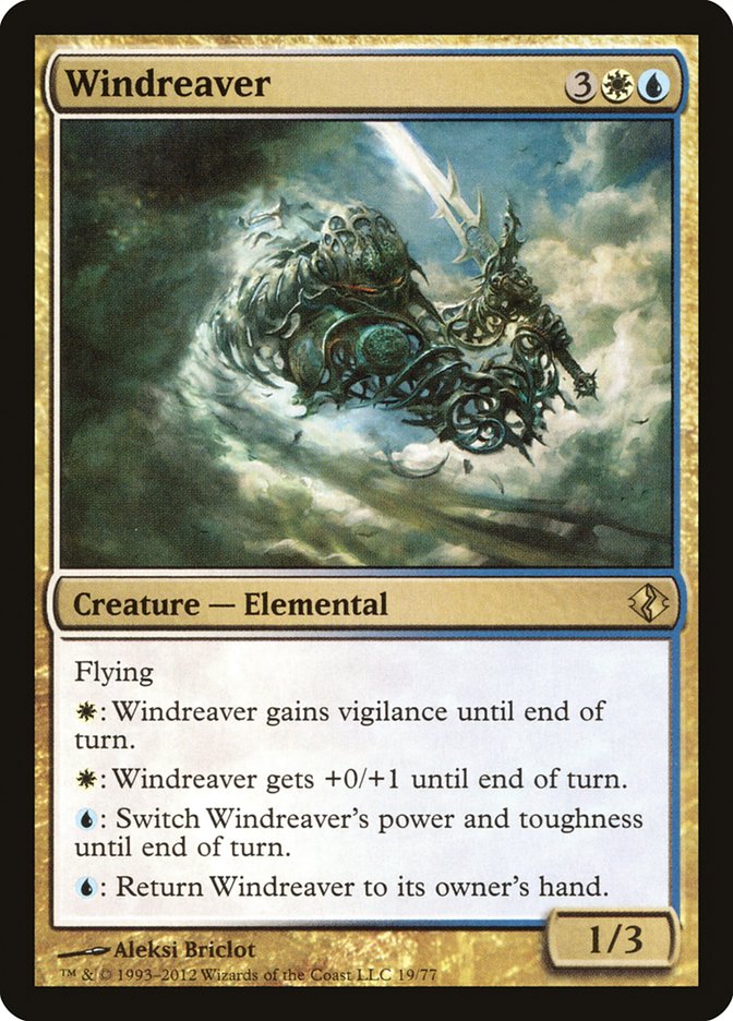 Windreaver (19) [Duel Decks: Venser vs. Koth] | Odin's Place